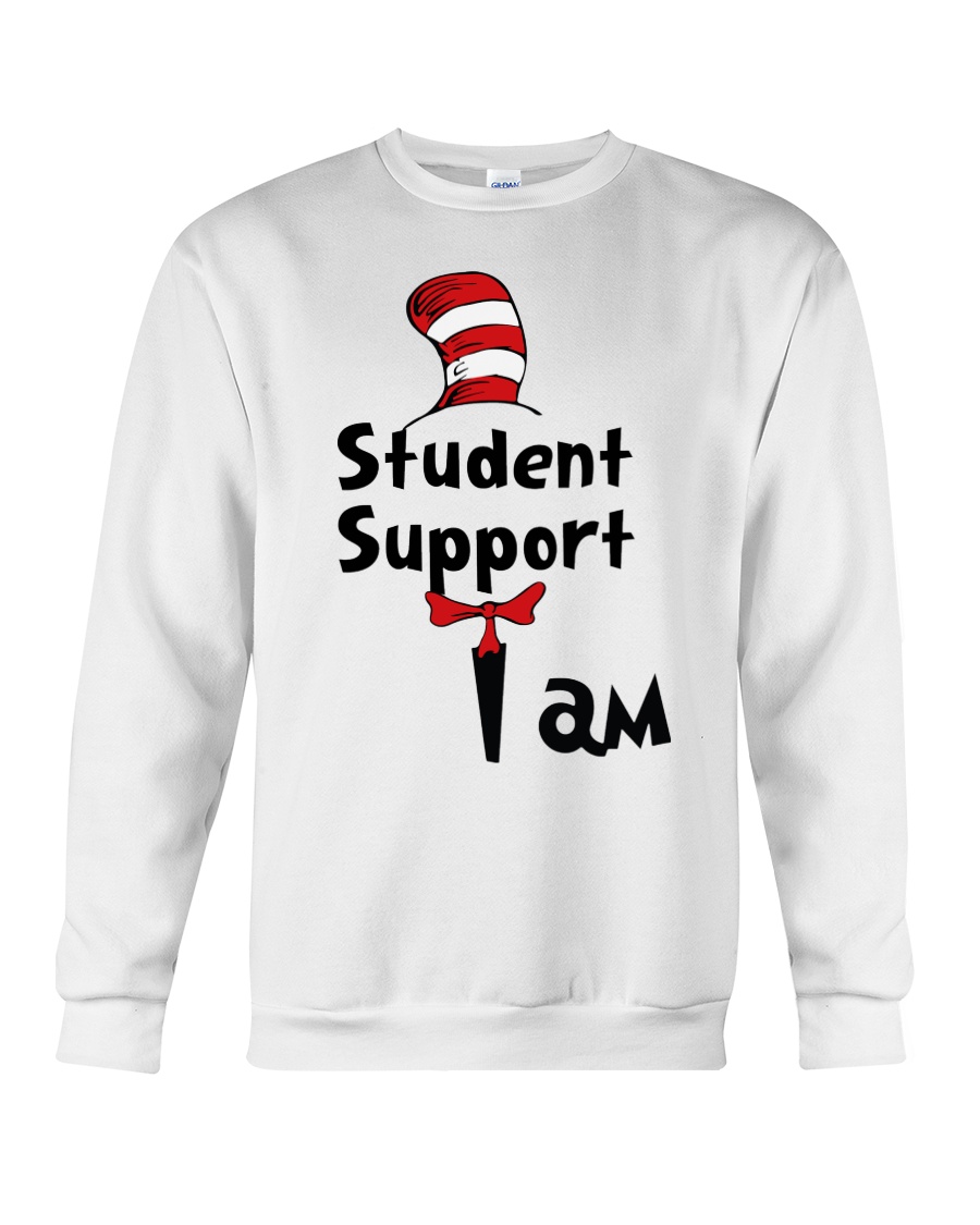 NEW Dr Seuss Cat in the hat I am Student Support shirt, hoodie 9 NEW Dr Seuss Cat in the hat I am Student Support shirt, hoodie - Image 9