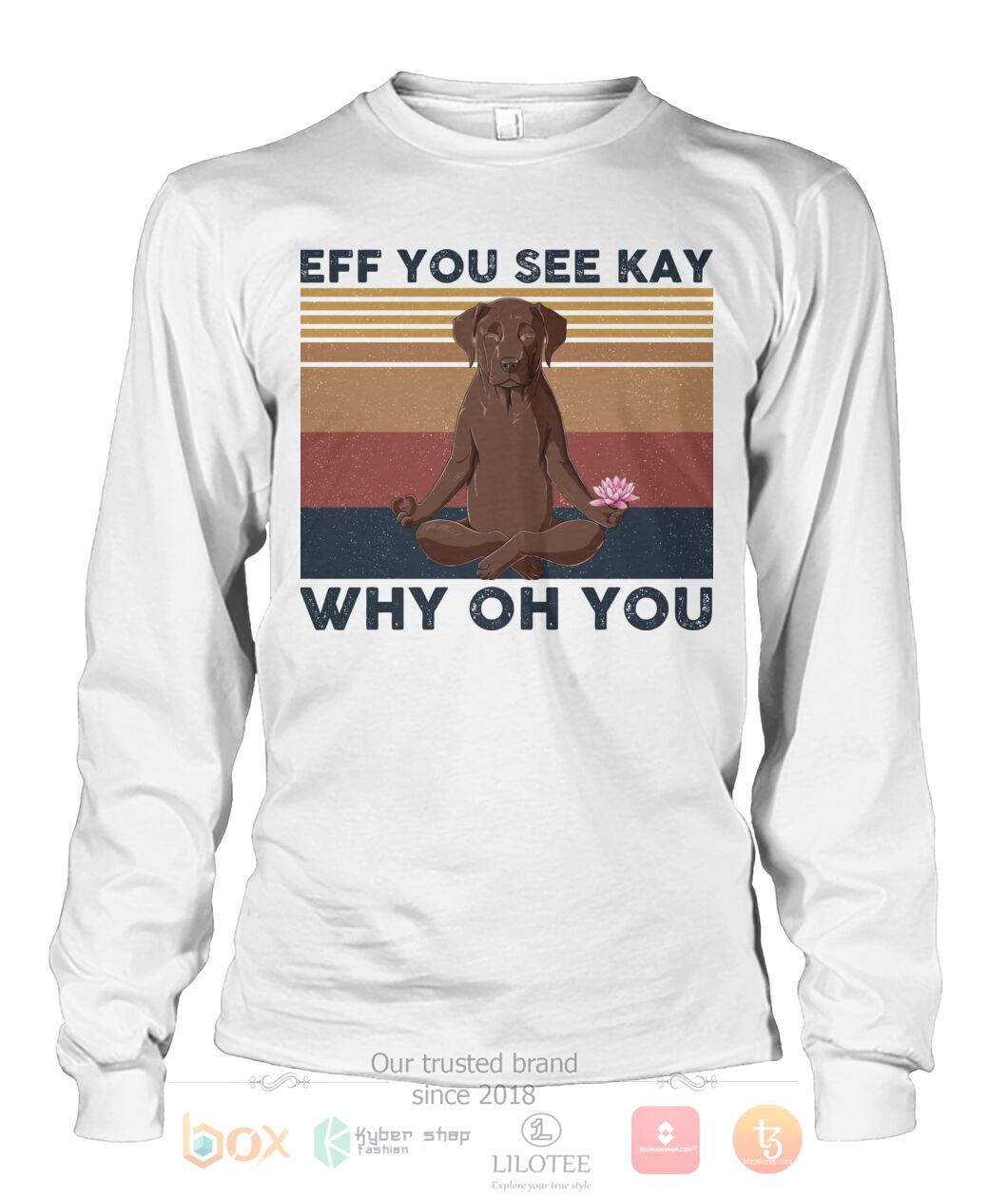 TOP Labrado Yoga Eff You See Kay Why Oh You 3D Hoodie, T-Shirt 7