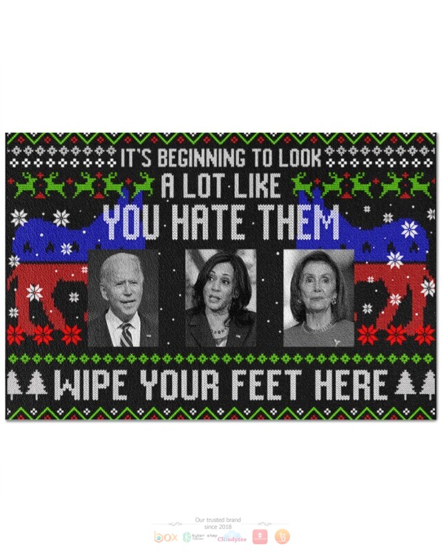 Biden A lot like you hate them wipe feet here doormat 15