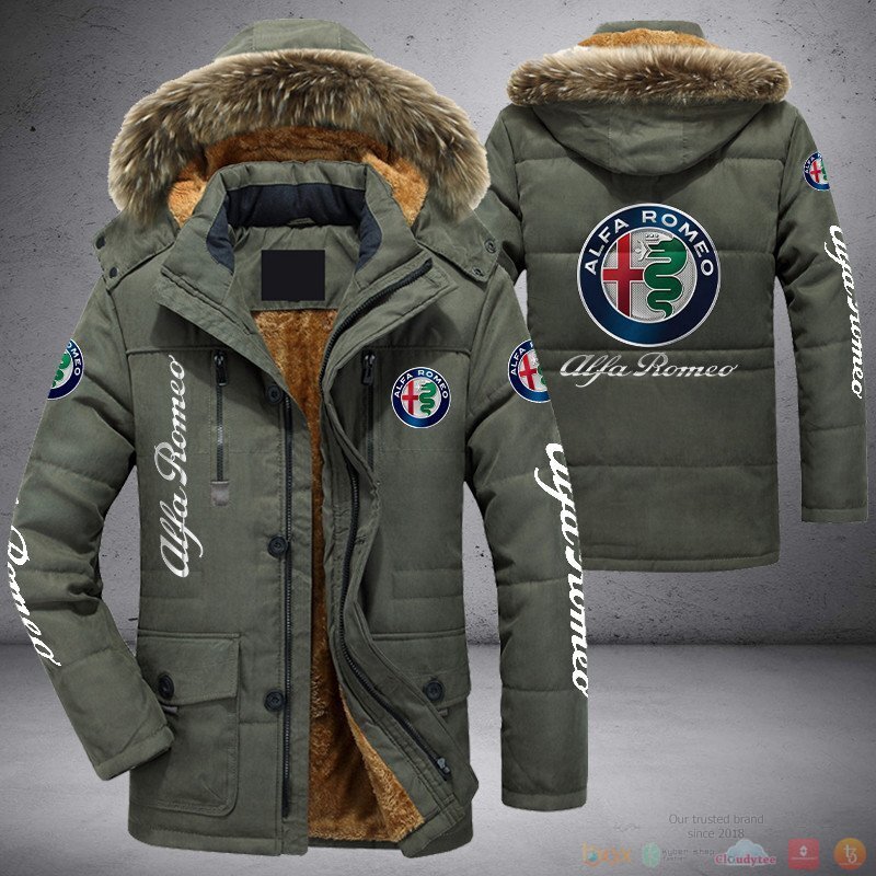 Alfa Romeo Parka Jacket Coat 7