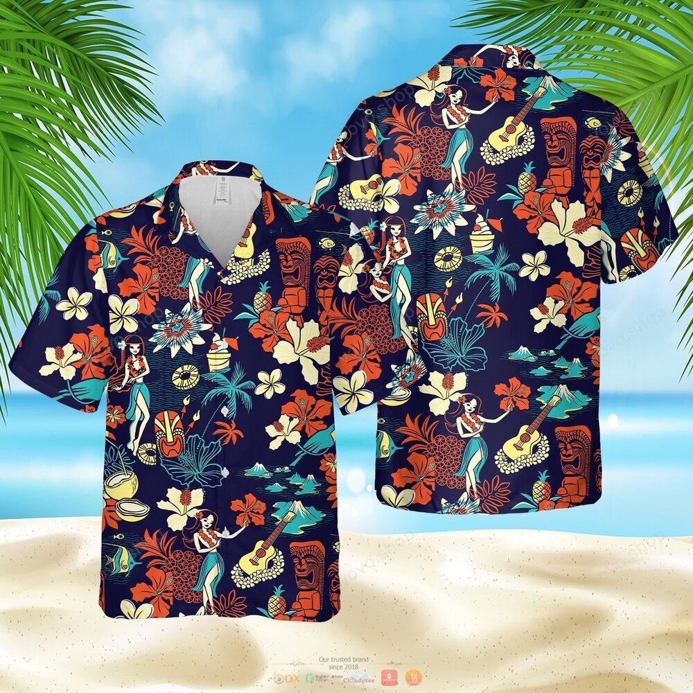 Aloha Hawaii Pattern Hawaiian Shirt, shorts 2