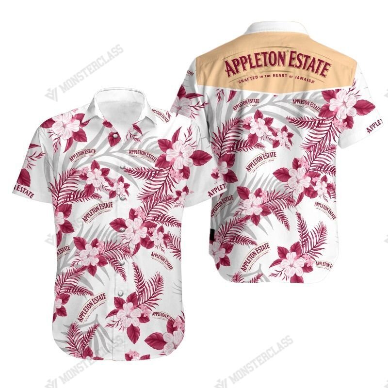 BEST Appleton Estate Hawaiian Shirt, Short 5