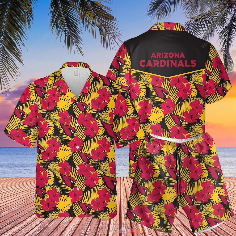 Arizona Cardinals NFL Hawaiian Shirt, shorts 7