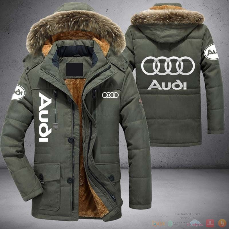 Audi Parka Jacket Coat 14