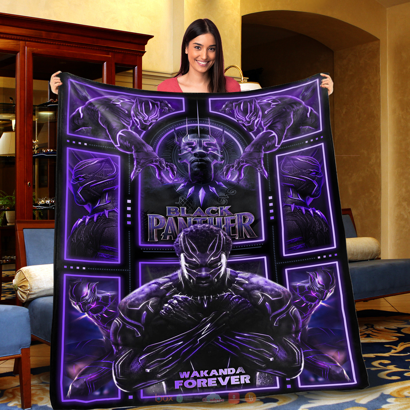 HOT Marvel Avengers Black Panther Blanket 13