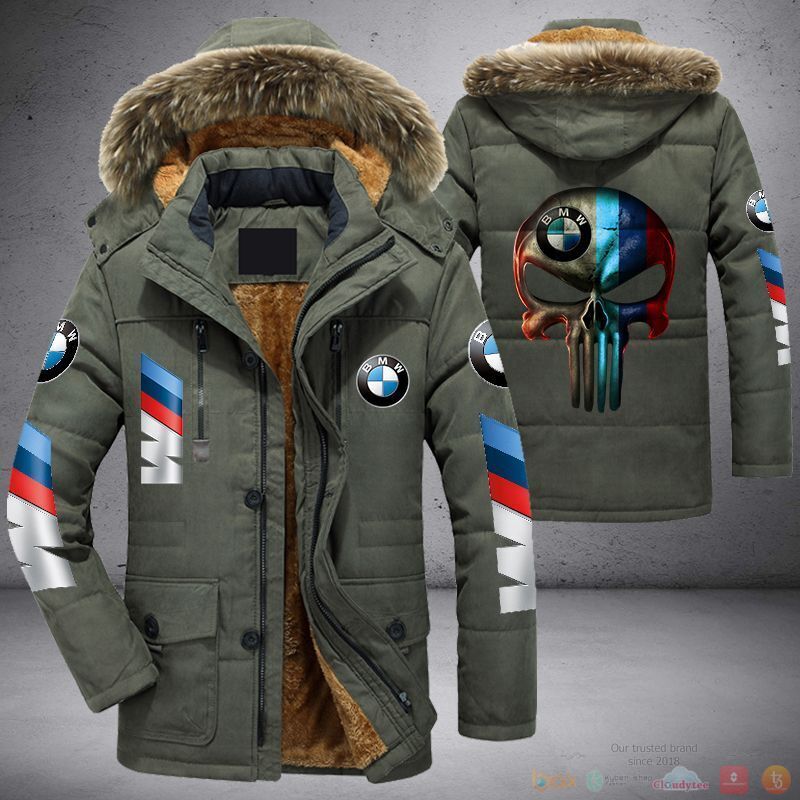 BMW Motorrad Punisher Skull Parka Jacket Coat 3