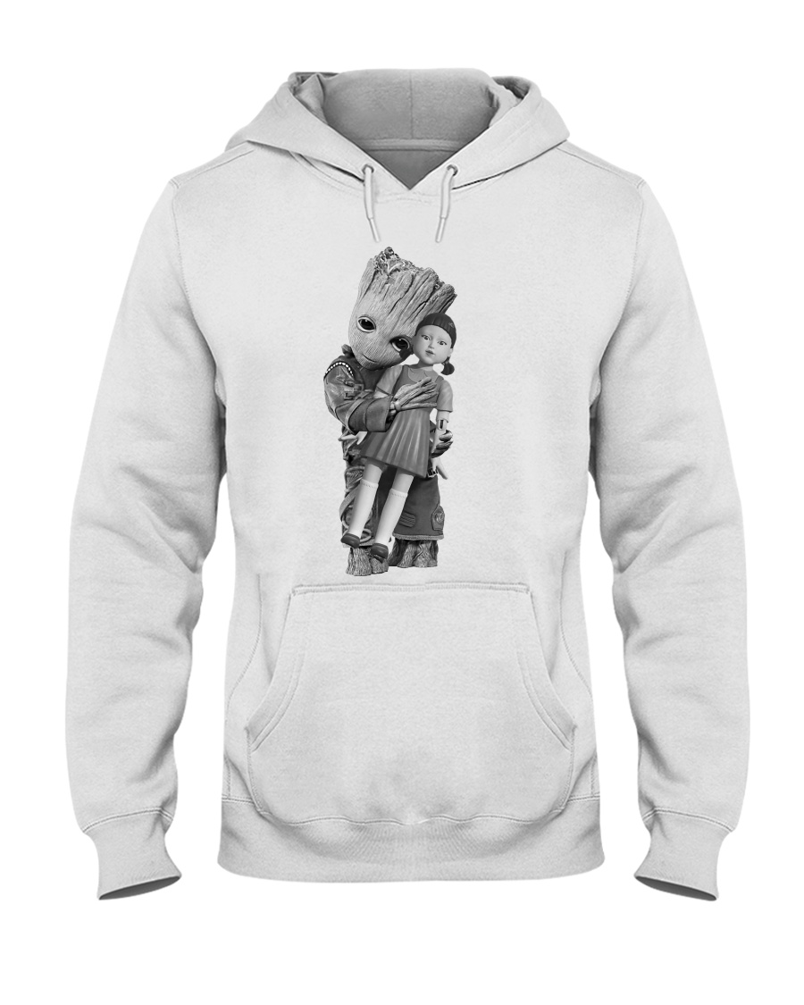 Baby Groot and Younghee 3D Hoodie, Shirt 3