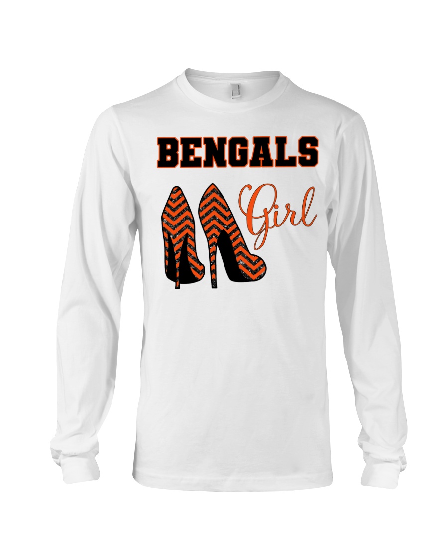 Cincinnati Bengals girl high heel shirt, hoodie 5