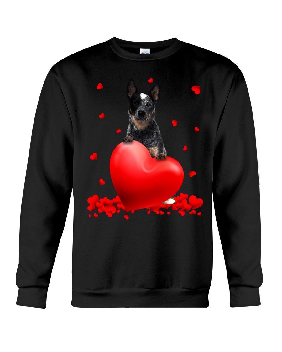 Blue Heeler Valentine Hearts shirt, hoodie 5