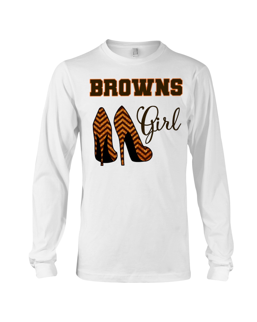 Cleveland Browns girl high heel shirt, hoodie 5