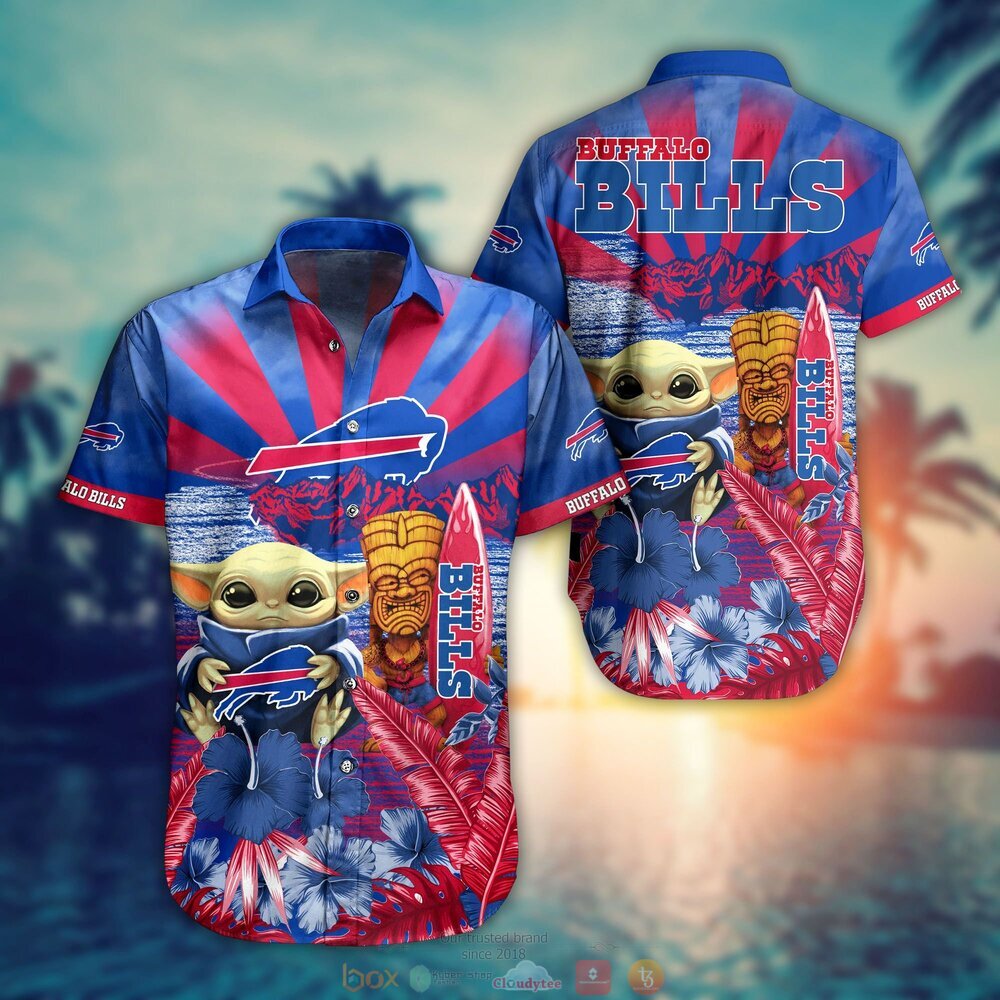 BEST Baby Yoda Buffalo Bills NFL Hawaiian Shirt, Shorts 9