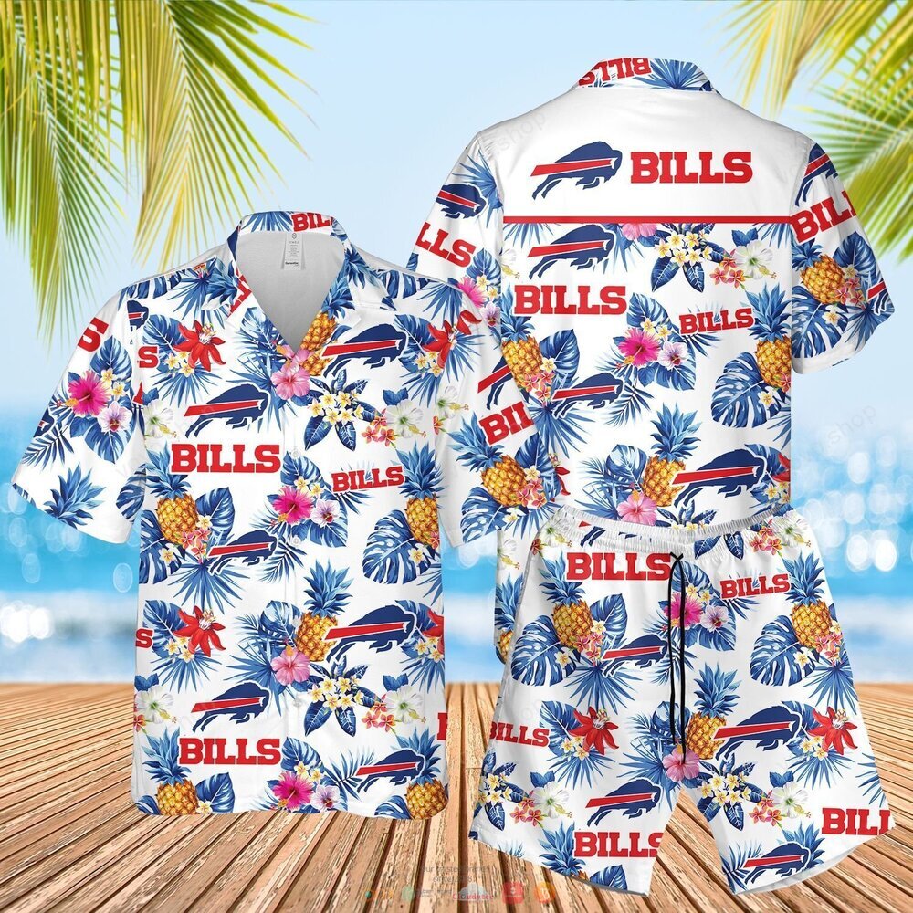 Buffalo Bills NFL Hawaiian Shirt, shorts 6
