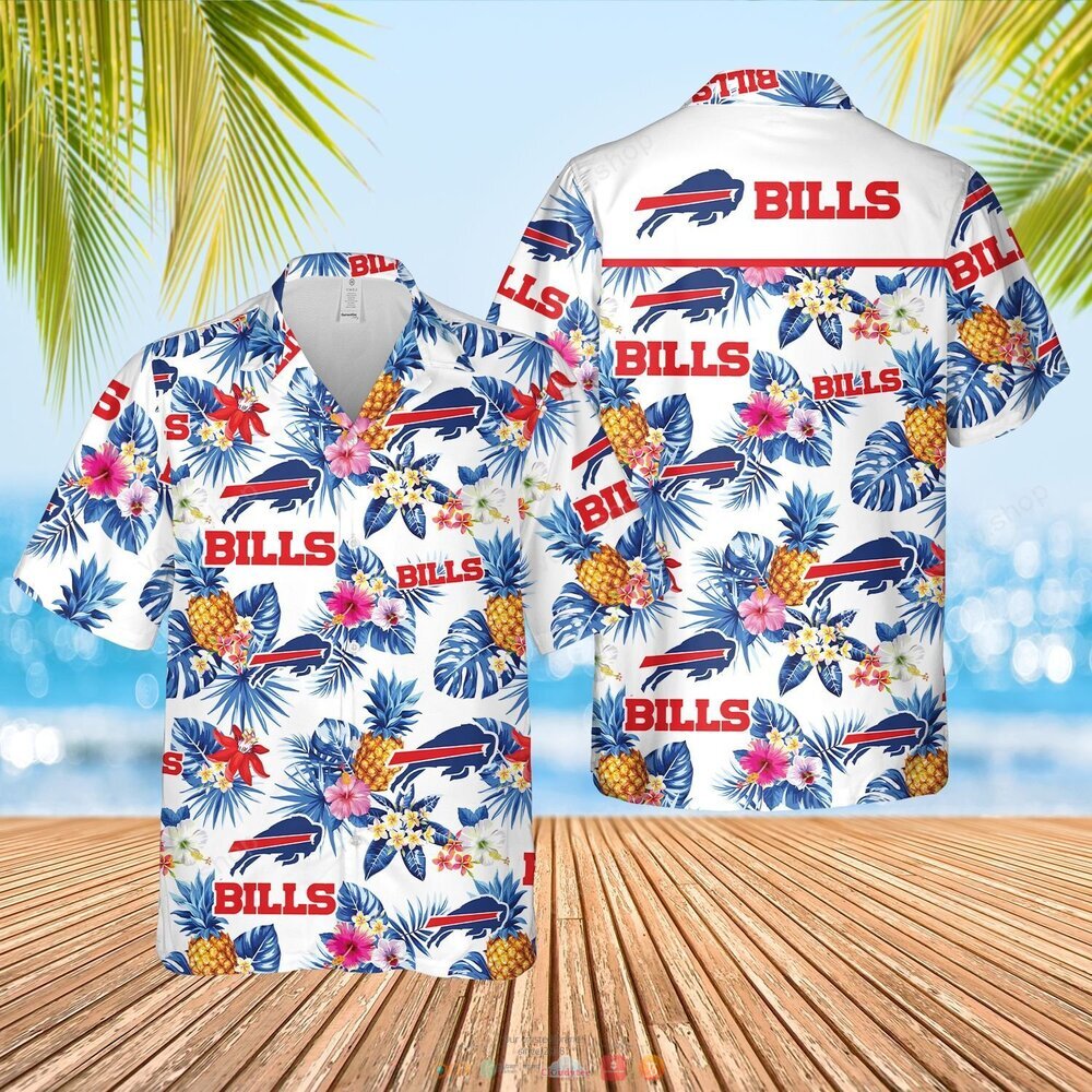Buffalo Bills pineapple Hawaiian Shirt, shorts 3