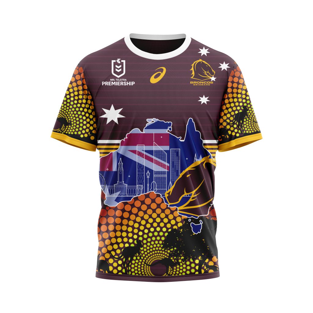 BEST Personalized Brisbane Broncos NRL Australia’s Day Kits jersey shirt, hoodie 16