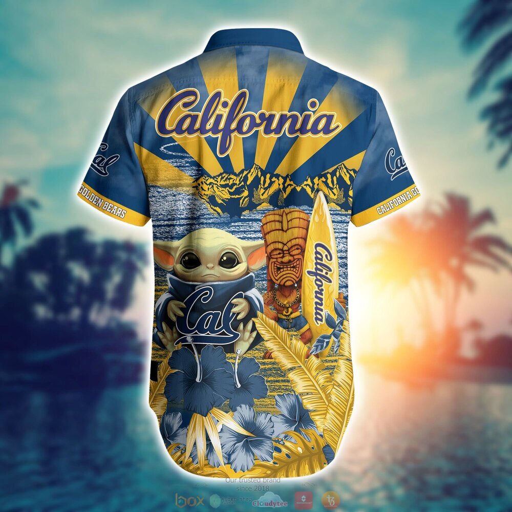 BEST Baby Yoda California Golden Bears NCAA Hawaiian Shirt, Shorts 3