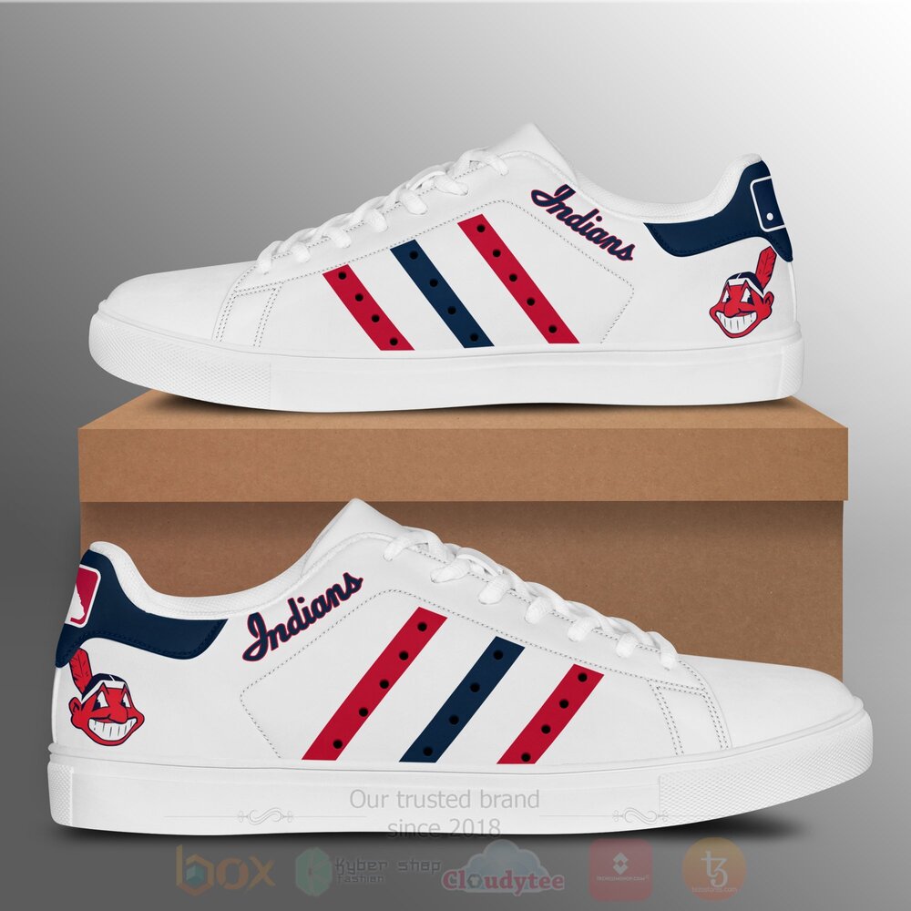 TOP Cleveland Indians Skate Stan Smith Shoes 10