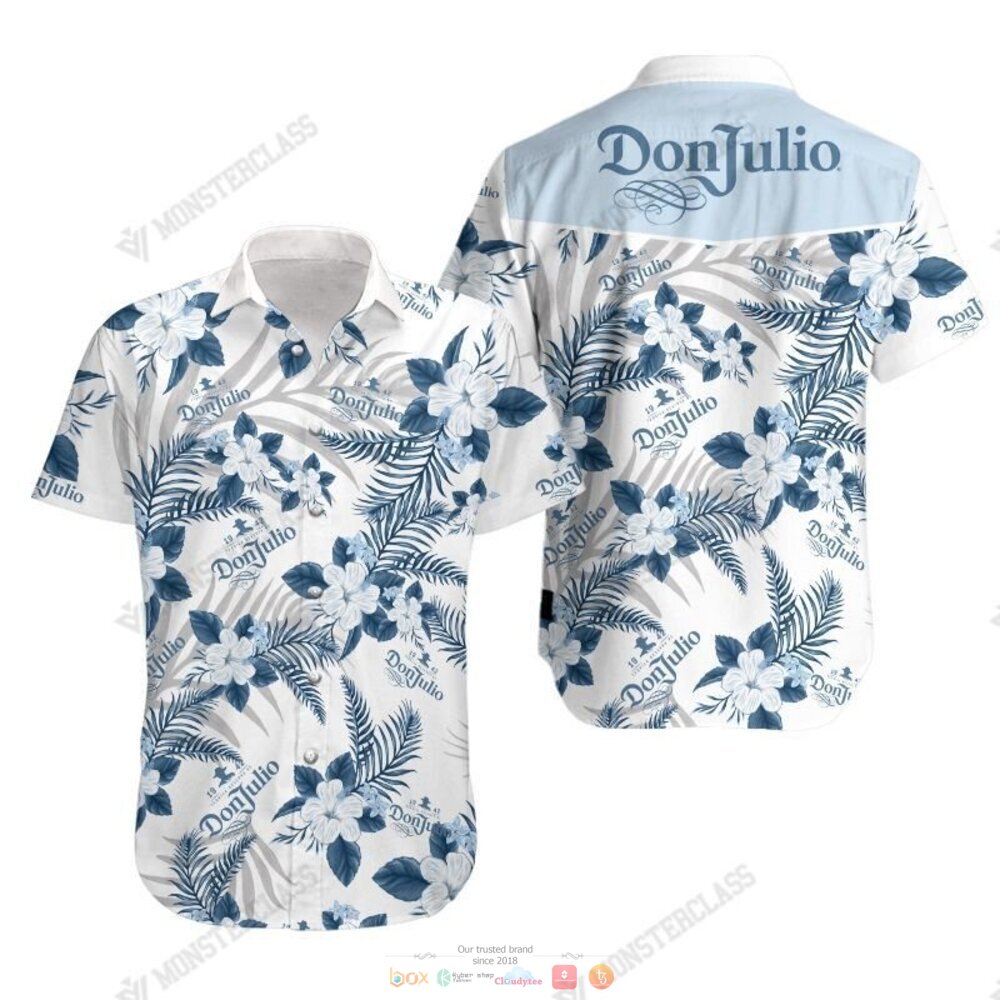 Don Julio Tropical Plant Hawaiian Shirt, Shorts 4