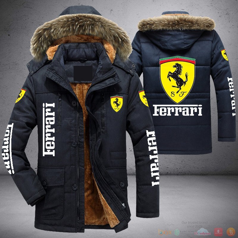 Ferrari Parka Jacket Coat 9