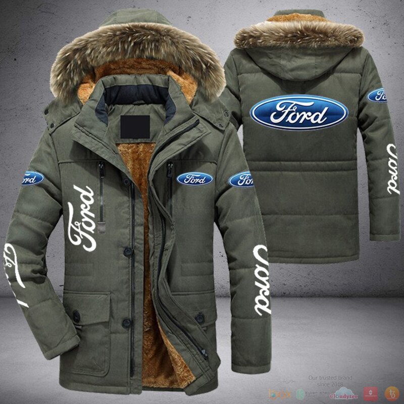 Ford Parka Jacket Coat 11