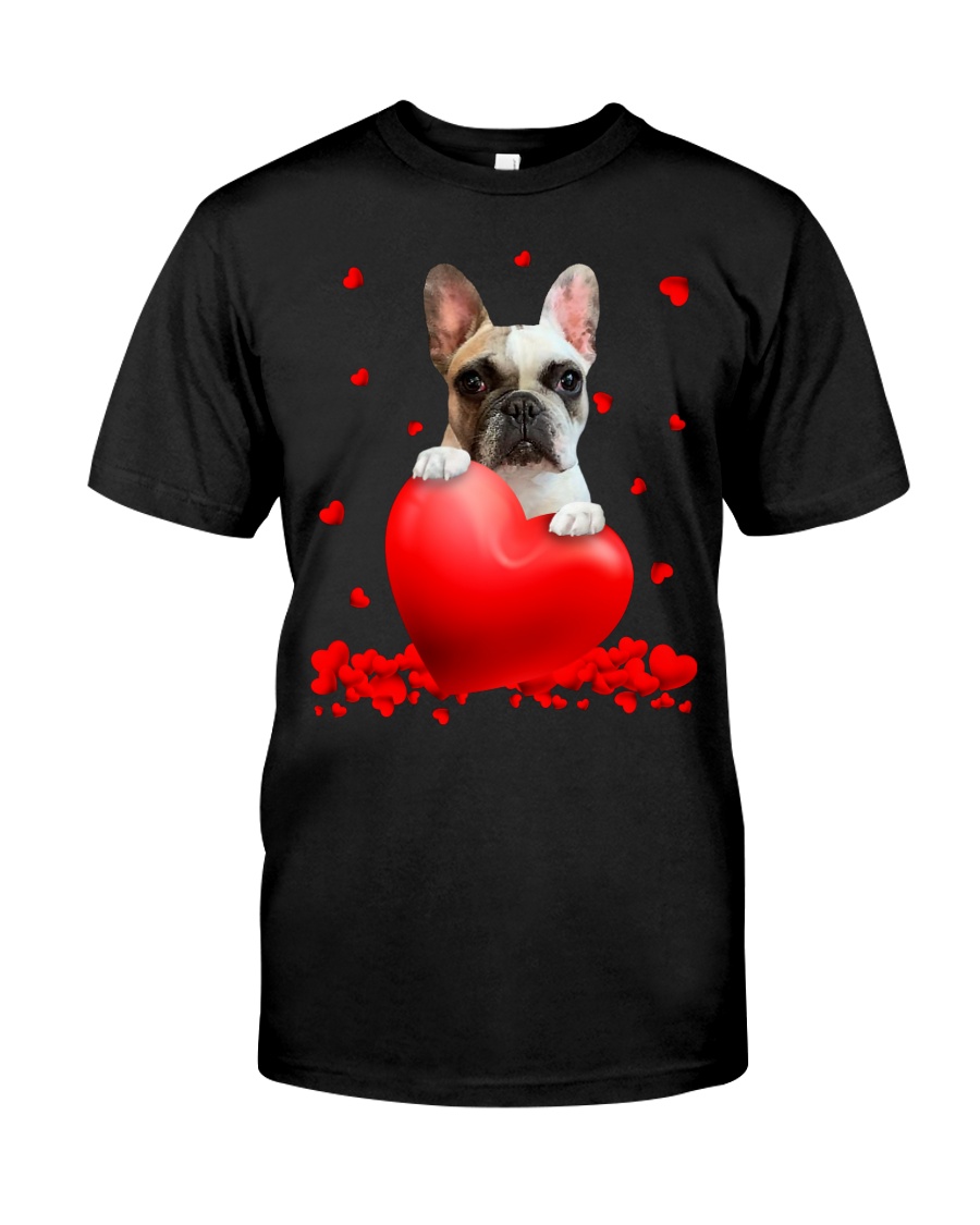 Frenchie Valentine Hearts shirt, hoodie 23
