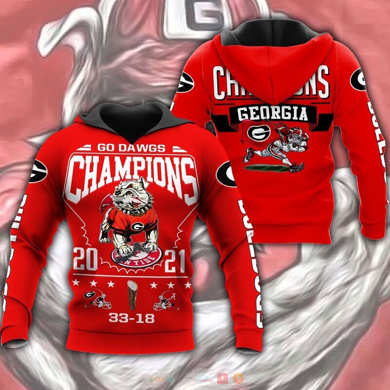 HOT NCAA Georgia Bulldogs Champion 2021 shirt, hoodie 9