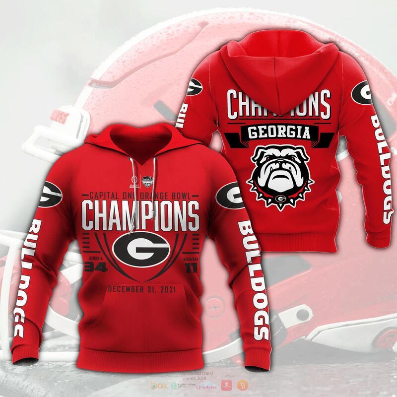 HOT NCAA Georgia Bulldogs Champion December 31 2021 shirt, hoodie 8