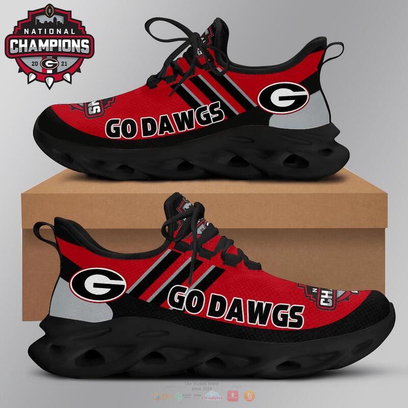 BEST NCAA Georgia Bulldogs Go Dawgs Clunky Shoes 4