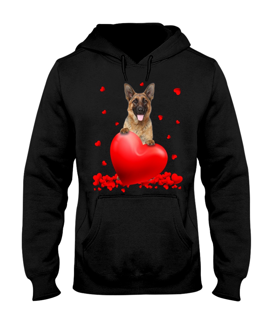 German Shepherd Valentine Hearts shirt, hoodie 7