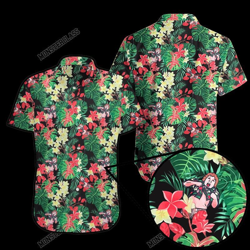 BEST Goonies Chunk Truffle Shuffle Tropical Hawaiian Shirt, Short 6