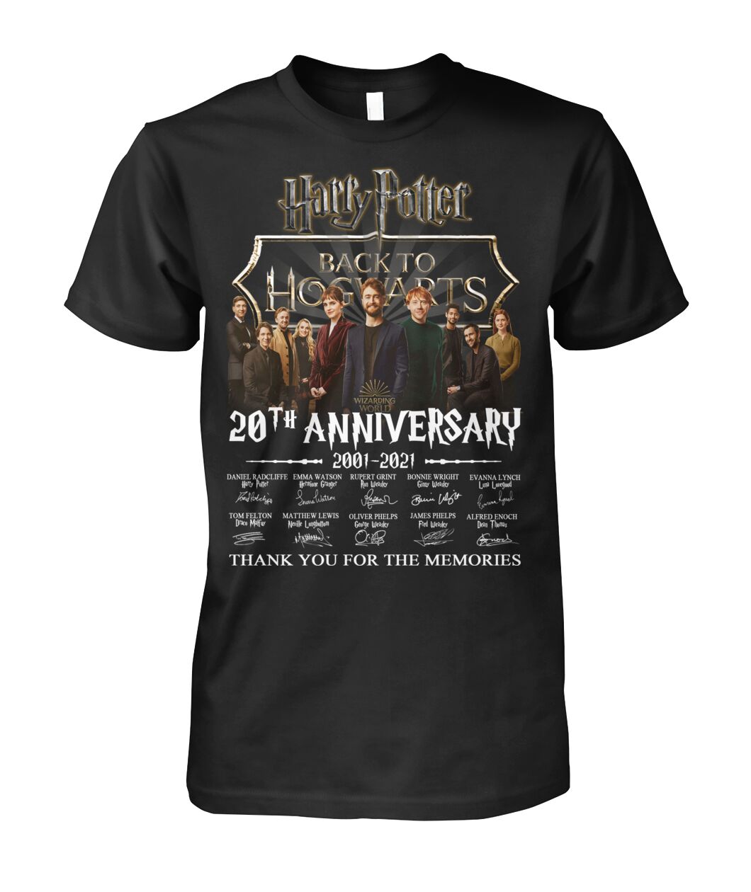 Harry Potter Back to Hogwarts 20th Anniversary 2001-2021 shirt, hoodie 17