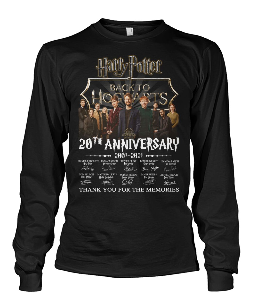 Harry Potter Back to Hogwarts 20th Anniversary 2001-2021 shirt, hoodie 7