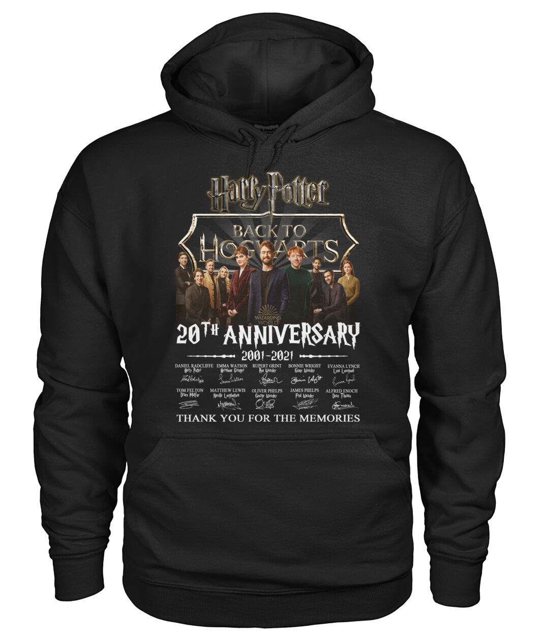 Harry Potter Back to Hogwarts 20th Anniversary 2001-2021 shirt, hoodie 3