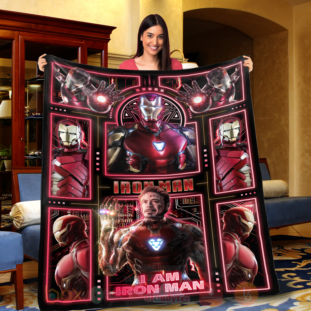 Iron Man, I Am Iron Man Blanket 13