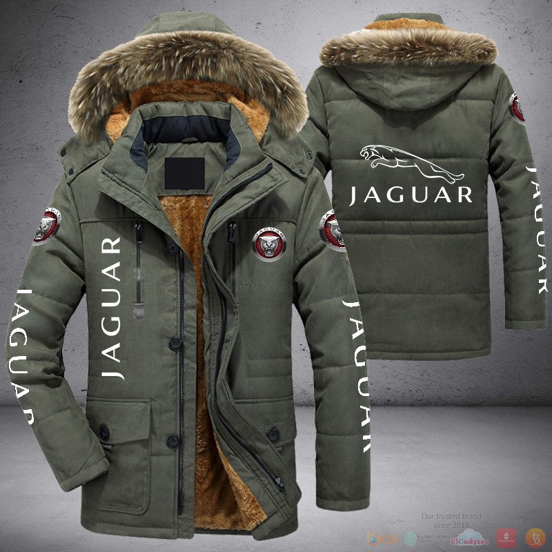 Jaguar Parka Jacket Coat 7