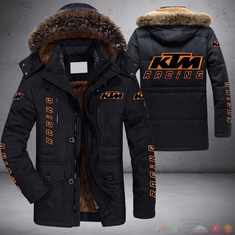 KTM Racing Parka Jacket Coat 8