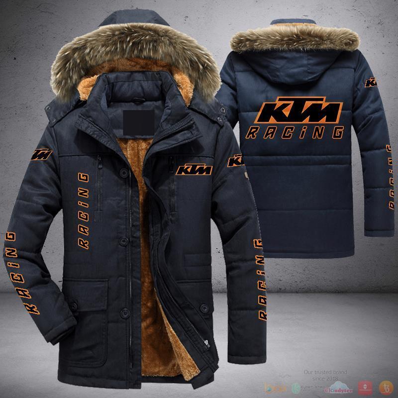 KTM Racing Parka Jacket Coat 13