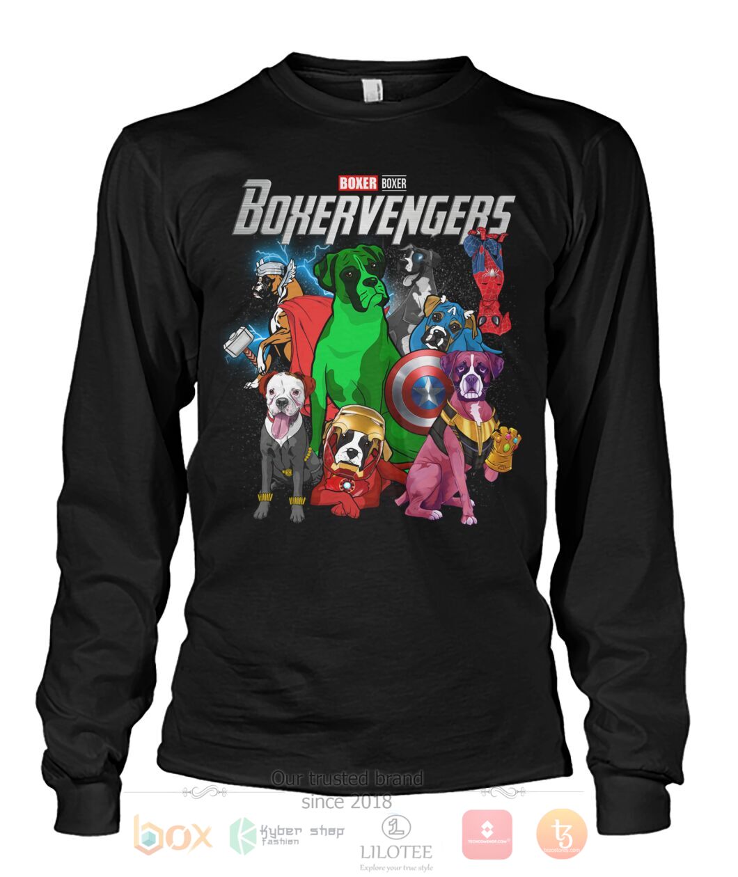 TOP Boxervengers 3D Hoodie, T-Shirt 6