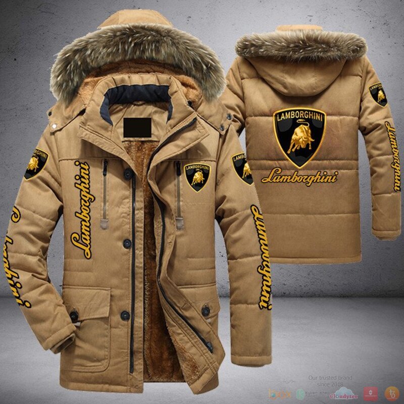 Lamborghini Parka Jacket Coat 5