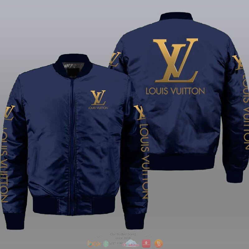 BEST Louis Vuitton full print 3d bomber jacket 7