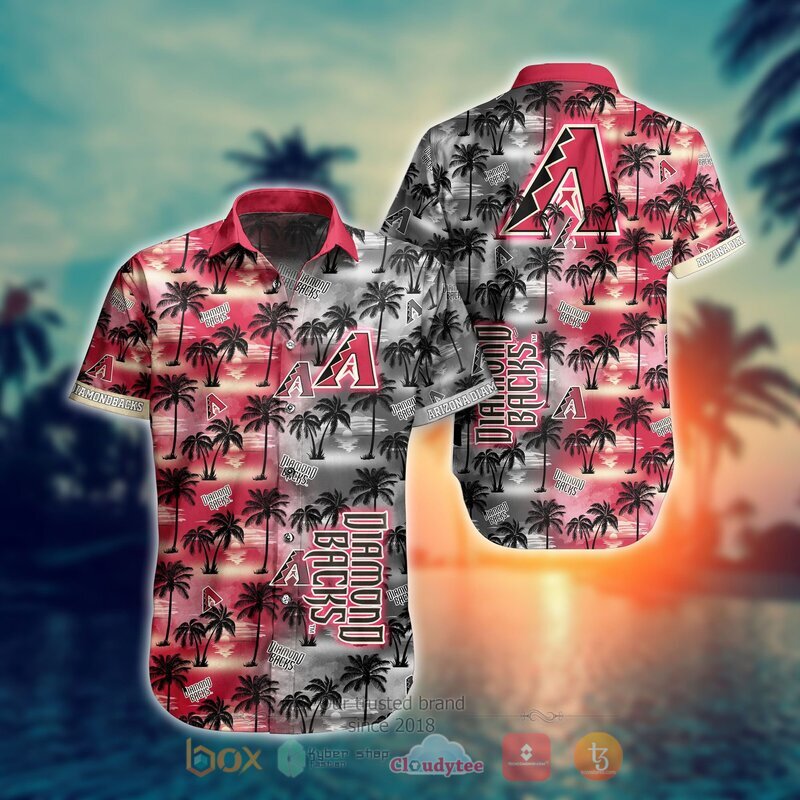 Arizona Diamondbacks Style MLB Hawaiian shirt, Short 1