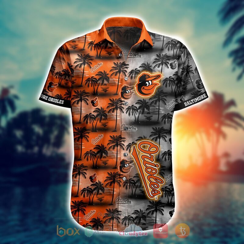 Baltimore Orioles Style MLB Hawaiian shirt, Short 2
