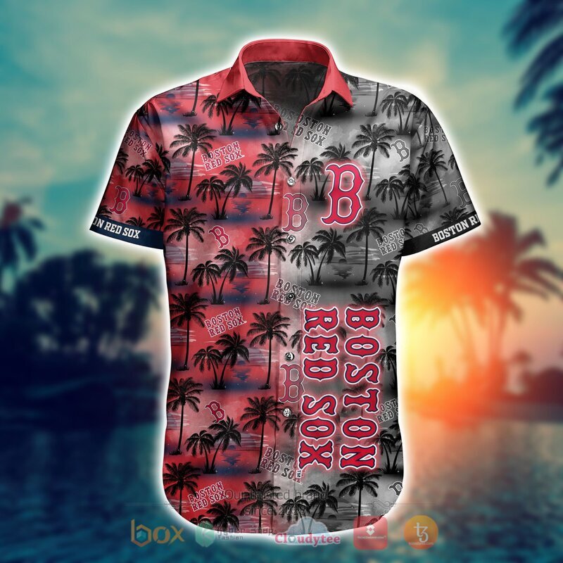 Boston Red Sox Style MLB Hawaiian shirt, Short 14