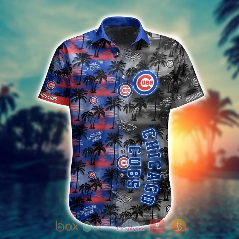 Chicago Cubs Style MLB Hawaiian shirt, Short 2