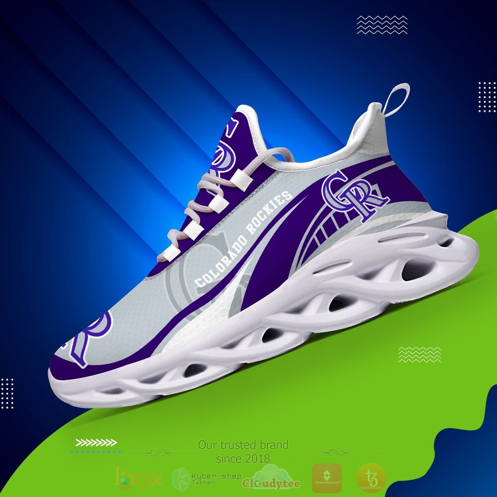 TOP Colorado Rockies MLB Max Soul Clunky Sneaker Shoes 10