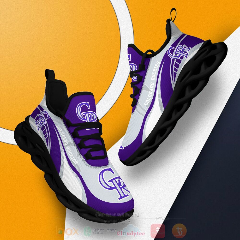 TOP Colorado Rockies MLB Max Soul Clunky Sneaker Shoes 5