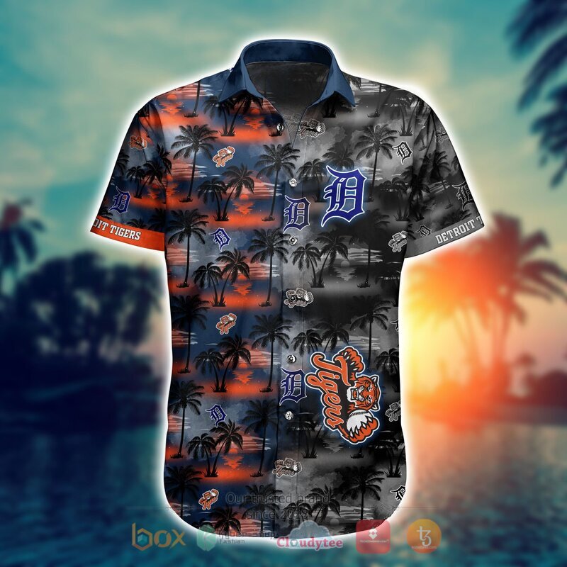 Detroit Tigers Style MLB Hawaiian shirt, Short 5