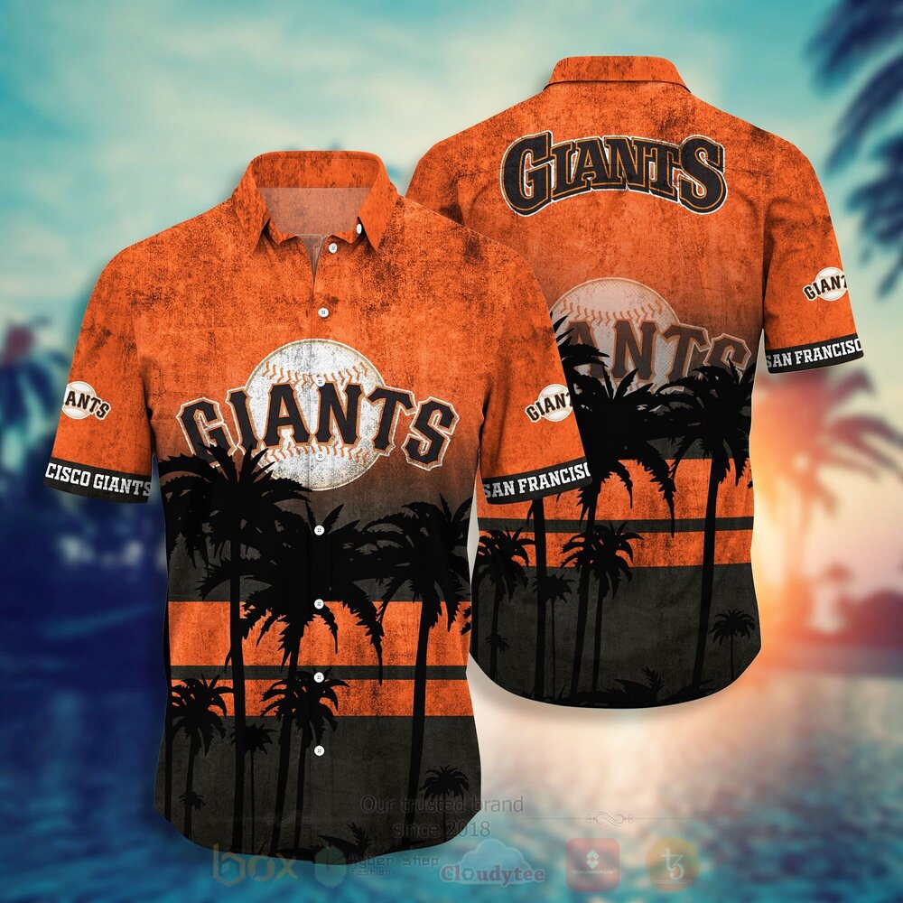 TOP MLB Francisco Giants Short Sleeve Hawaiian Shirt, Short 12