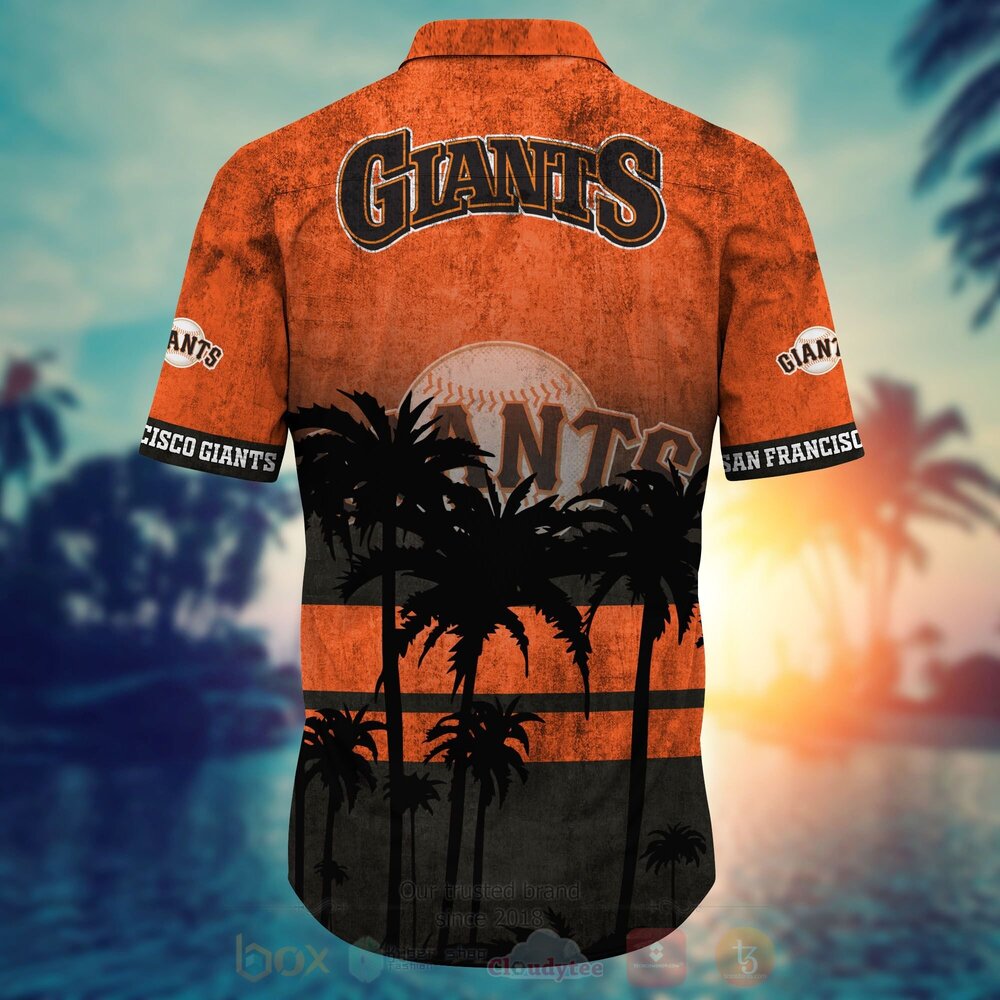 TOP MLB Francisco Giants Short Sleeve Hawaiian Shirt, Short 4