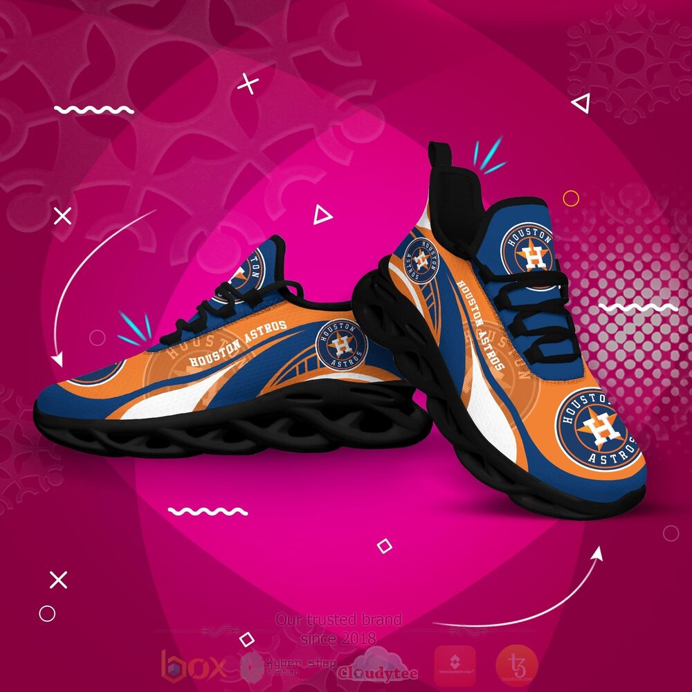 TOP Houston Astros MLB Max Soul Clunky Sneaker Shoes 4