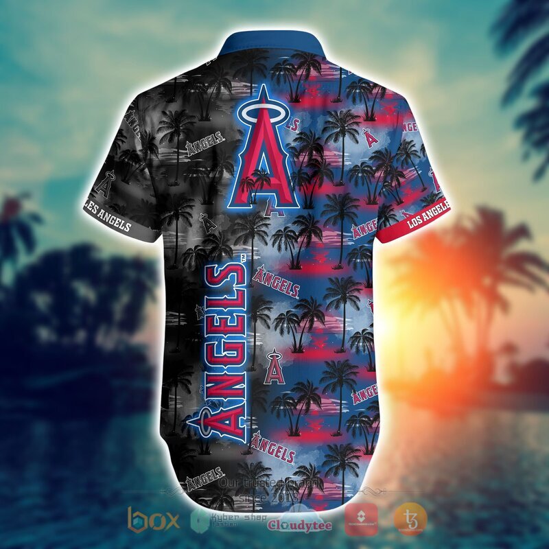 Los Angeles Angels Style MLB Hawaiian shirt, Short 3